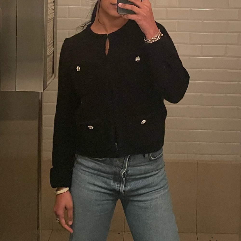 JCrew Elegant Black Women's Jacket